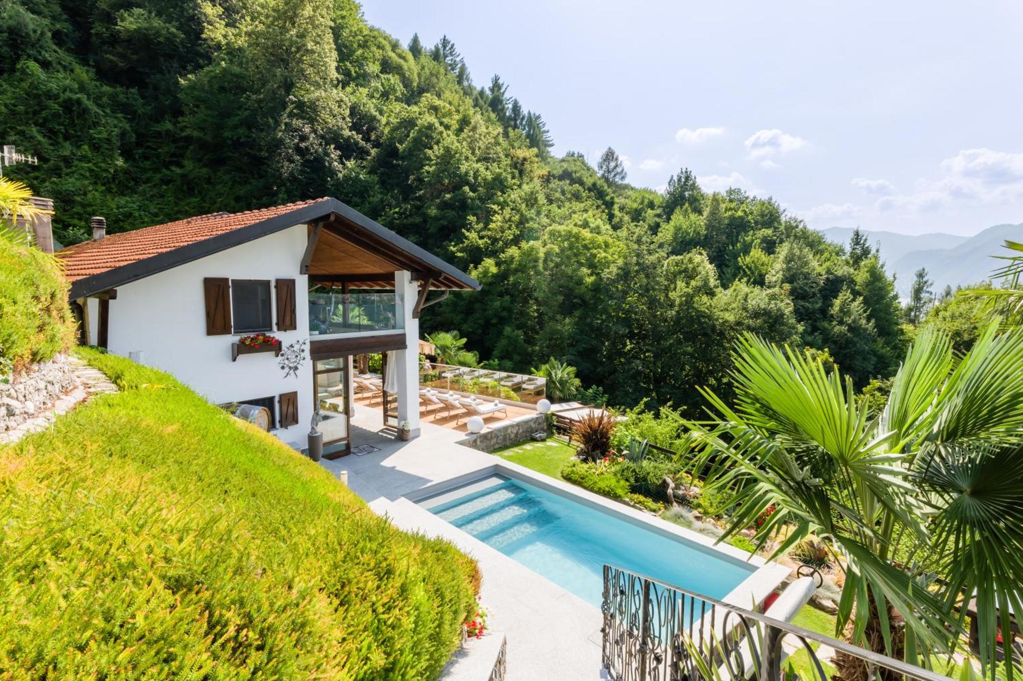 Villa Rosch Леццено Екстер'єр фото